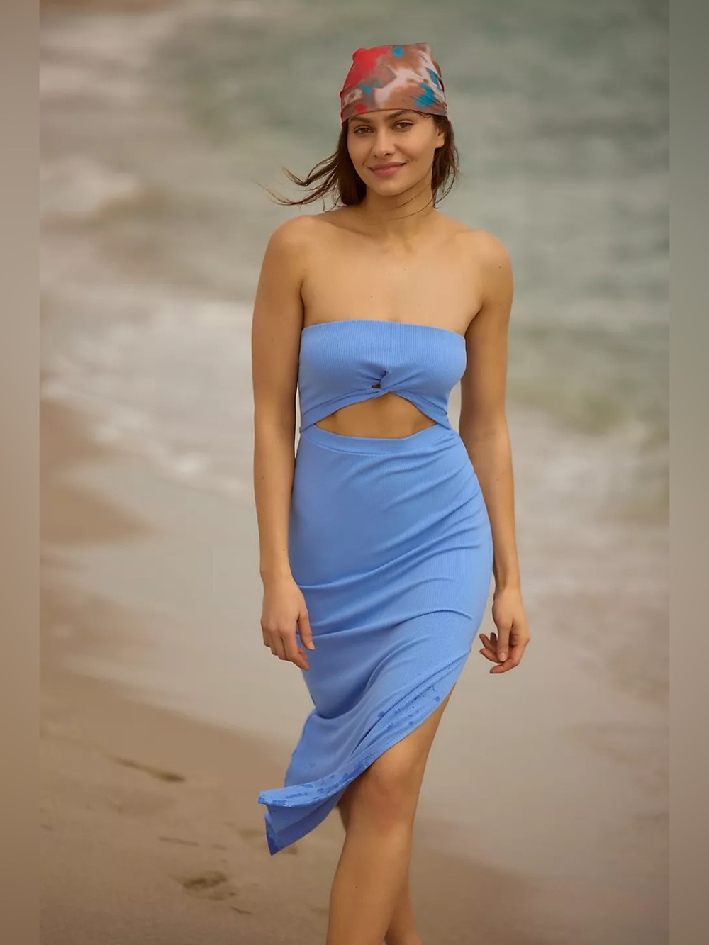 NWT L*Space Kierra Dress Peri Blue Medium